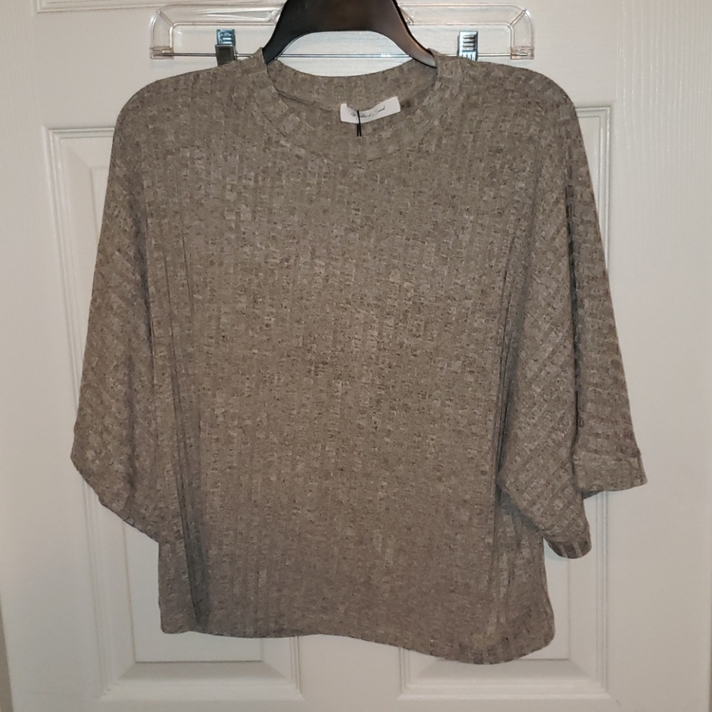 Mustard Seed medium tan shirt